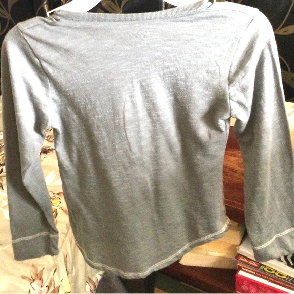 Girls Gray Kids Long Sleeve Shirt - Superhero Design - Picture 2 of 6